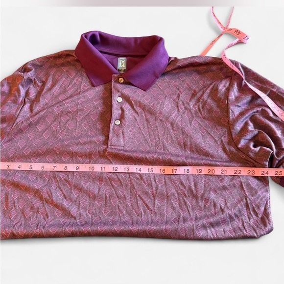 PGA Tour - Men’s - Purple Golf Polo - Size XL - Picture 8 of 8